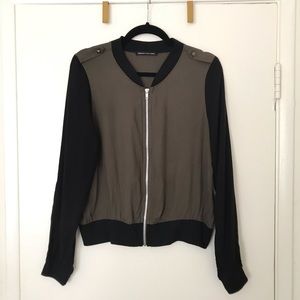 Lightweight Soft Bomber Sweater